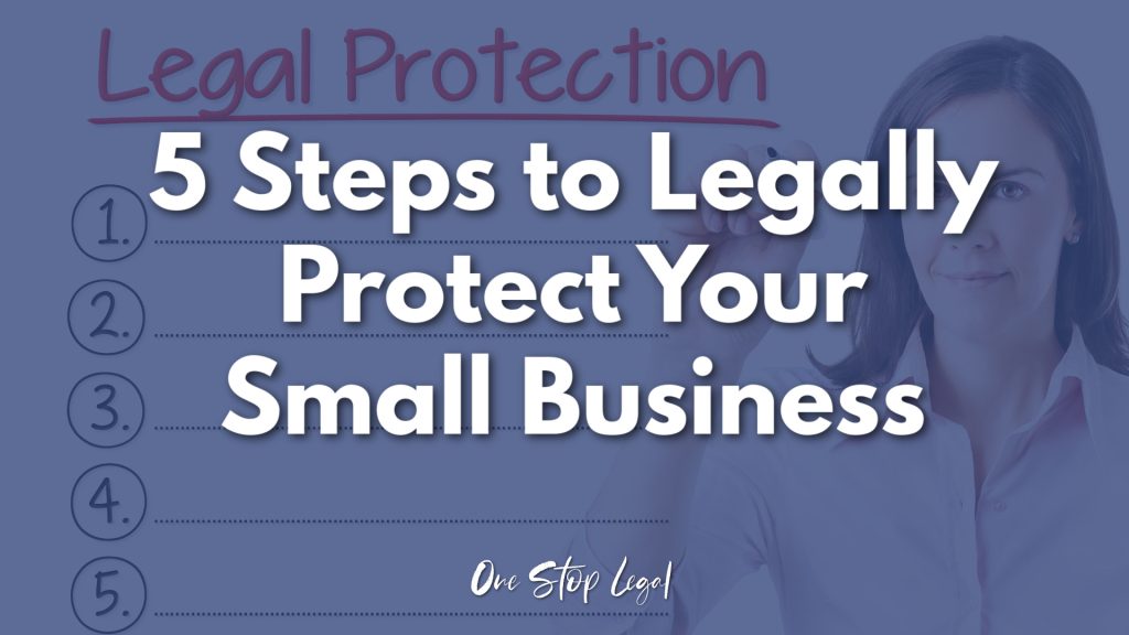 legally protect your small business