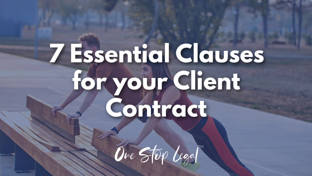 essential clauses for client contracts