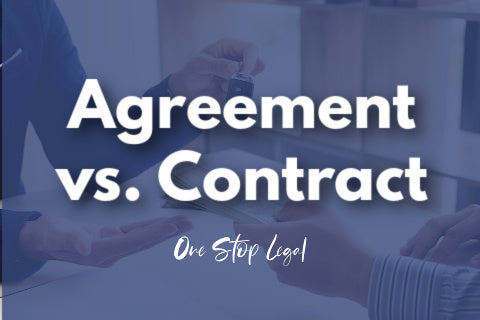 agreement vs contract