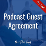 Pre-Sale! Podcast Guest Agreement Template