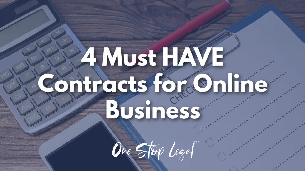 4 must have contracts for online business