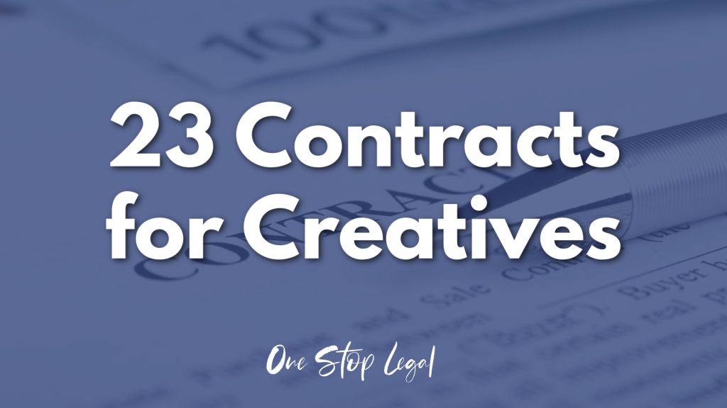 23 Contracts for Creatives
