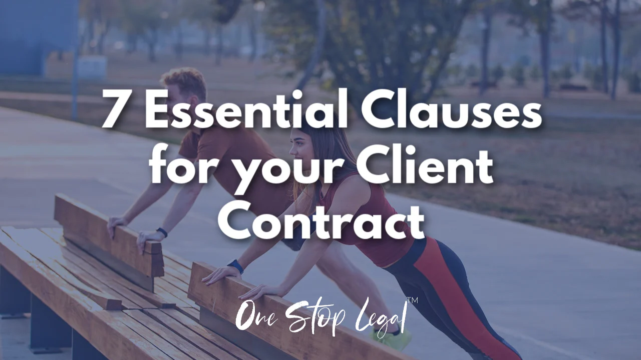 Client Contract Essential Clauses