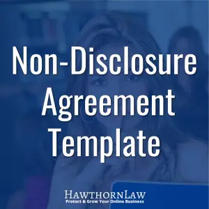 Non Disclosure Agreement Template